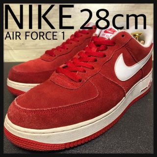 ナイキ(NIKE)のNIKE 28cm AIRFORCE1 ナイキ エアフォース1 AF1 赤(スニーカー)