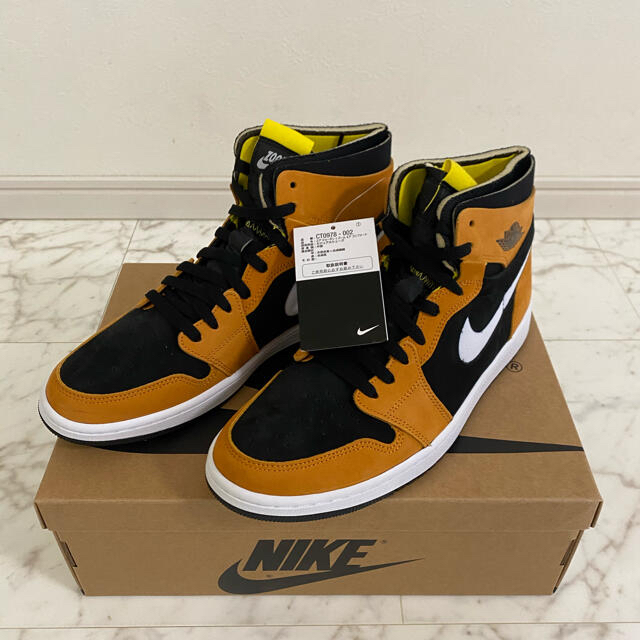 最安！NIKE AIRJORDAN1 ズーム MonarchOrange