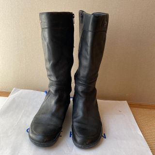 カンペール(CAMPER)の【mashiro様専用】カンペール　CAMPER フラットブーツ　黒　37(ブーツ)