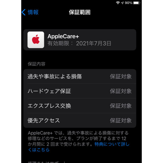 ipad mini 5 64GB wifi Apple Care 付き 3