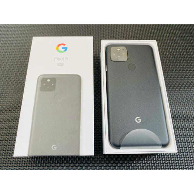 熱い販売 Google Pixel - Google Pixel5 5G BLACK 128GB SIMフリー