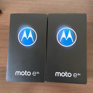 モトローラ(Motorola)の【新品未開封】モトローラ moto e6s 2GB/32GB メトログレー　2台(スマートフォン本体)