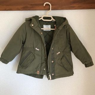 ザラキッズ(ZARA KIDS)のyukoさま専用　☆zara baby モッズコート　レオパードカーディガン(コート)