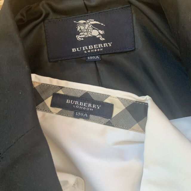 BURBERRY(バーバリー)のバーバリー　フォーマル　130 キッズ　入学式　卒園式　組曲 キッズ/ベビー/マタニティのキッズ服女の子用(90cm~)(ドレス/フォーマル)の商品写真