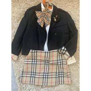 バーバリー(BURBERRY)のバーバリー　フォーマル　130 キッズ　入学式　卒園式　組曲(ドレス/フォーマル)