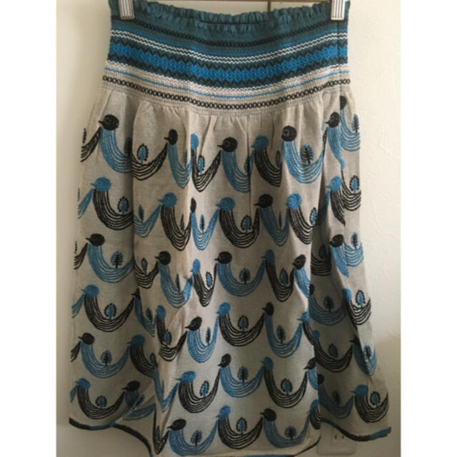 mina perhonen(ミナペルホネン)の新品　ミナペルホネン  twitter スカート 36 レディースのスカート(ひざ丈スカート)の商品写真