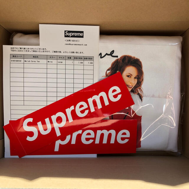 Supreme Mariah Carey Tee White Lサイズ