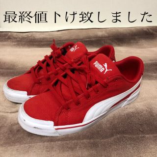 プーマ(PUMA)のプーマ26cm.赤スニーカー(スニーカー)