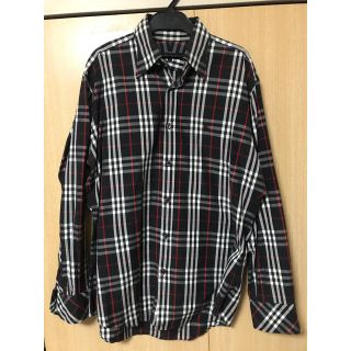 バーバリーブラックレーベル(BURBERRY BLACK LABEL)のバーバリーブラックレーベル　シャツ　Lサイズ(シャツ)