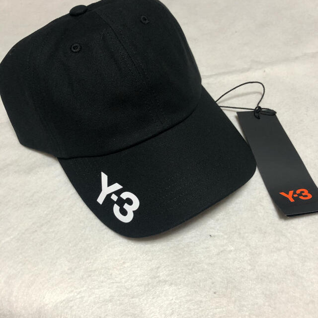 y-3  キャップ　ブラック