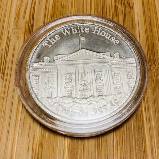 トランプ大統領 1オンス 銀貨 ホワイトハウス-