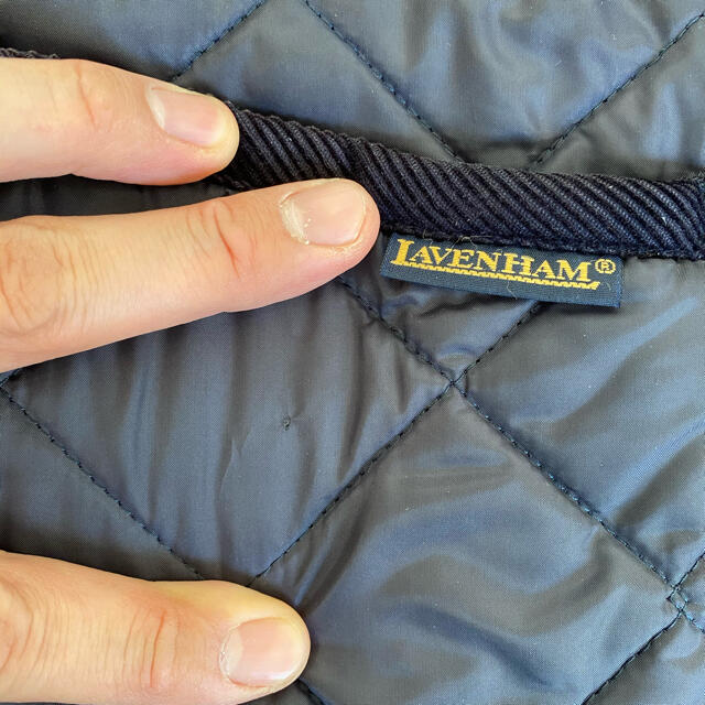 LAVENHAM(ラベンハム)のタンケ様専用　LAVENHAM ラベンハムコート  アウター ネイビージャケット メンズのジャケット/アウター(ナイロンジャケット)の商品写真