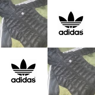 アディダス(adidas)のadidas / フード付きダウン(ダウンジャケット)