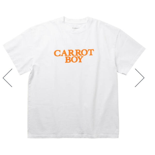 GDC(ジーディーシー)のCARROT BOY TEE× verdy  白　XL メンズのトップス(Tシャツ/カットソー(半袖/袖なし))の商品写真