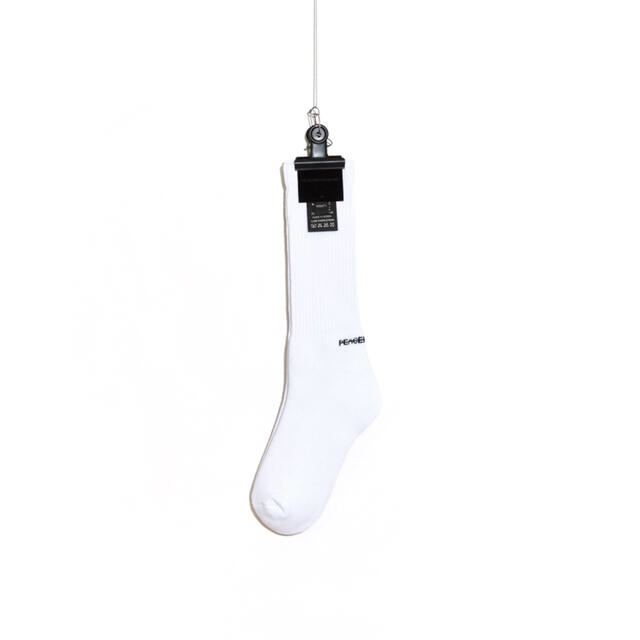 PMO SOCKS #2 WHITE peaceminusone