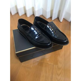 ジミーチュウ(JIMMY CHOO)のLouis Leeman ルイリーマン　スタッズローファー(スリッポン/モカシン)