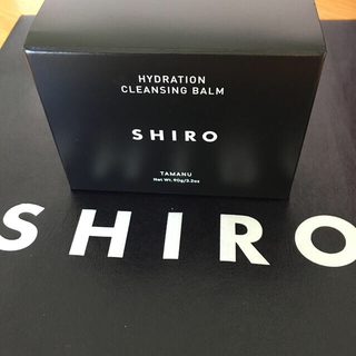 シロ(shiro)のご専用　未使用品！SHIRO沖縄県タマヌクレンジングバーム(クレンジング/メイク落とし)