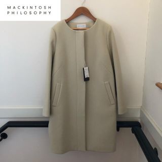 マッキントッシュフィロソフィー(MACKINTOSH PHILOSOPHY)のタグ付き ノーカラーコート 38(ロングコート)