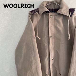 ウールリッチ(WOOLRICH)の【本日のみ値下げ】90s  ウールリッチ　ベージュ　マウンテンパーカ　USA製(マウンテンパーカー)