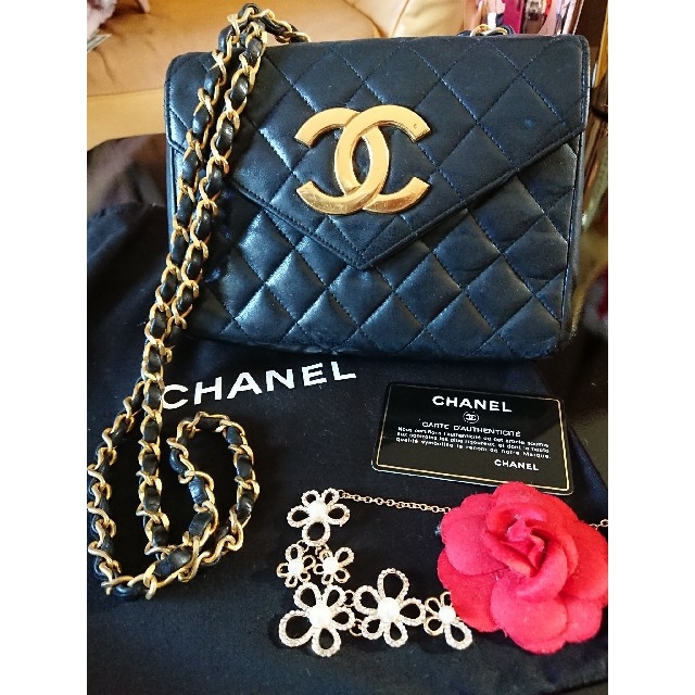 ☆CHANEL☆ヴィンテージデカココ バッグ - ショルダーバッグ