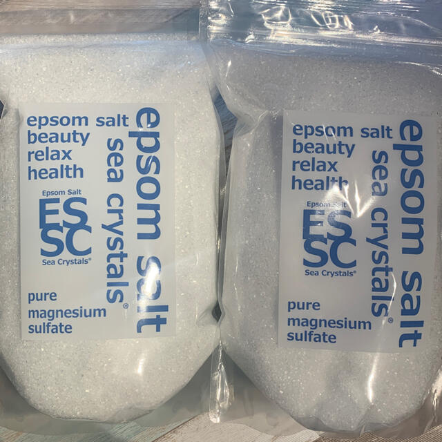 Epsom Salt Sea Crystals 4つセット