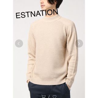 エストネーション(ESTNATION)の早い者勝ち‼︎エストネーション　カシミヤ混コットンサーマルニット(ニット/セーター)