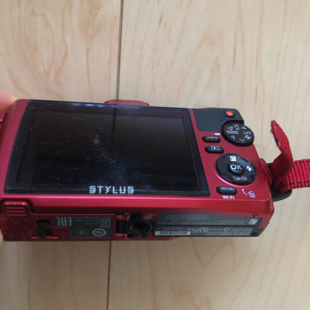 OLYMPUS(オリンパス)の防水カメラ　オリンパス TG TG-3 RED 赤 スマホ/家電/カメラのカメラ(コンパクトデジタルカメラ)の商品写真