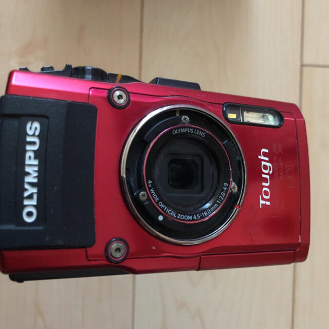 OLYMPUS(オリンパス)の防水カメラ　オリンパス TG TG-3 RED 赤 スマホ/家電/カメラのカメラ(コンパクトデジタルカメラ)の商品写真