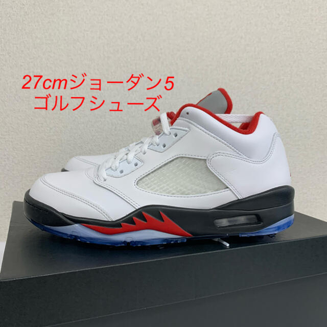 ナイキ エアジョーダン5 Low ゴルフシューズ-