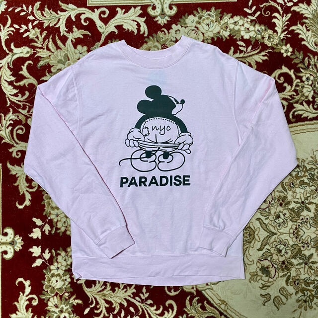 Paradis3 NYC MICKEY MOON CREW pink