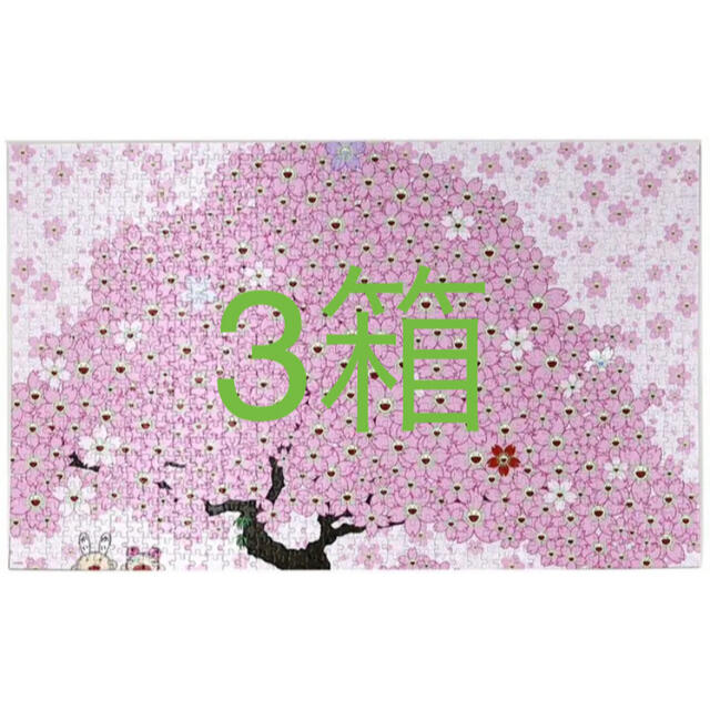 3箱 カイカイキキ 村上隆 パズル cherry blossom オリジナル www.gold