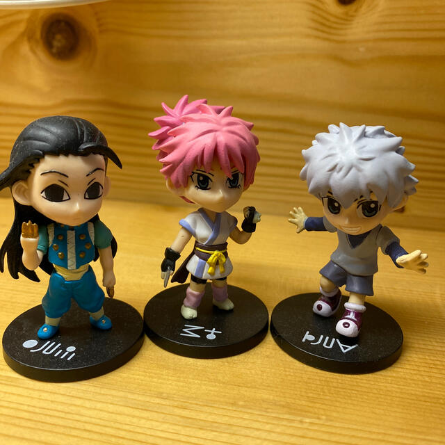 BANDAI - ハンターハンター ミニフィギュア イルミ/キルア/マチ BANDAI - ハンターハンター ミニフィギュア イルミ/キルア/マチ
