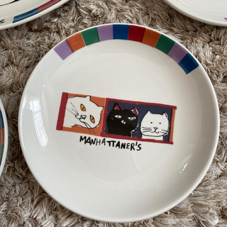 Manhattaner's - MANHATTANER'S お皿セット 猫柄 の通販 by eimy ...
