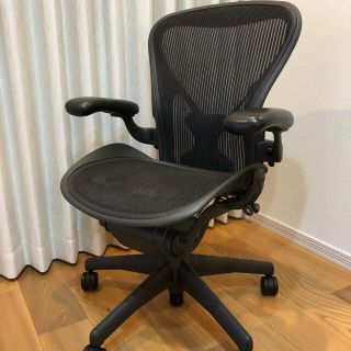 ハーマンミラー(Herman Miller)の[金ちゃん様専用] ハーマンミラー アーロンチェア ポスチャーフィットBサイズ(オフィスチェア)