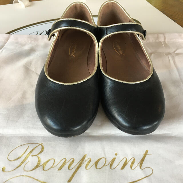 Bonpoint(ボンポワン)のBonpoint ボンポワン♡ストラップ シューズ キッズ/ベビー/マタニティのキッズ靴/シューズ(15cm~)(フォーマルシューズ)の商品写真