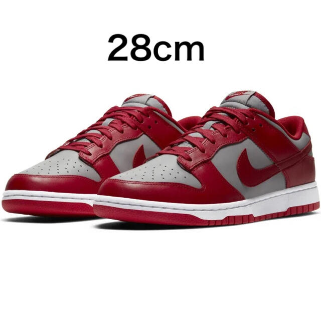 28cm ナイキ ダンク LOW レトロ Nike Dunk Low Retroレッド