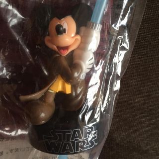 ディズニー(Disney)のSTAR WARS ミッキーストロー(キャラクターグッズ)