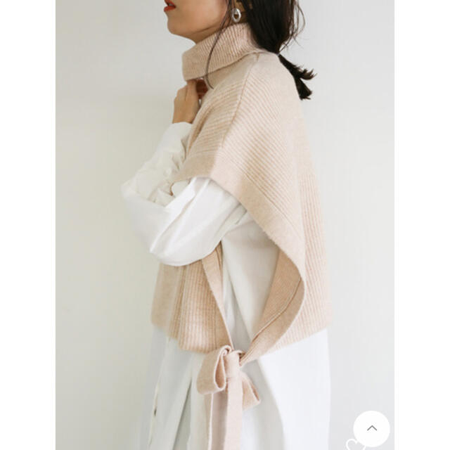 ZARA(ザラ)の【美品】セレクトモカ ニットベスト レディースのトップス(ニット/セーター)の商品写真