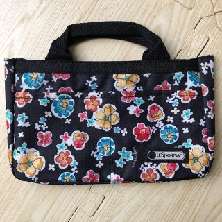 レスポートサック(LeSportsac)のバッグインバッグ レスポ 花柄(ハンドバッグ)