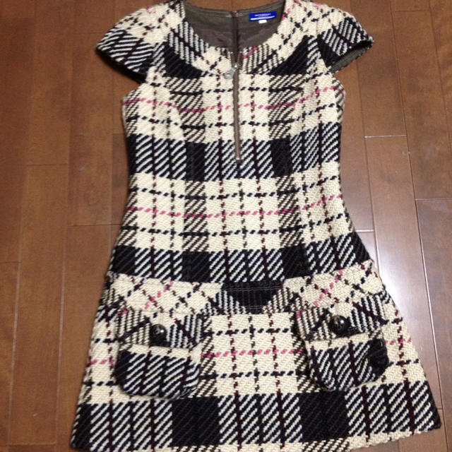 BURBERRY - ブルーレーベル☆ざっくりワンピ