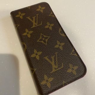 ルイヴィトン(LOUIS VUITTON)のルイヴィトン　アイフォンケースX(iPhoneケース)