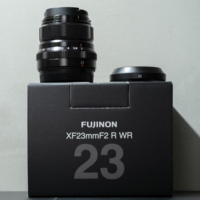 FUJIFILM FUJINON XF23mm F2 R WR ブラックレンズ(単焦点)