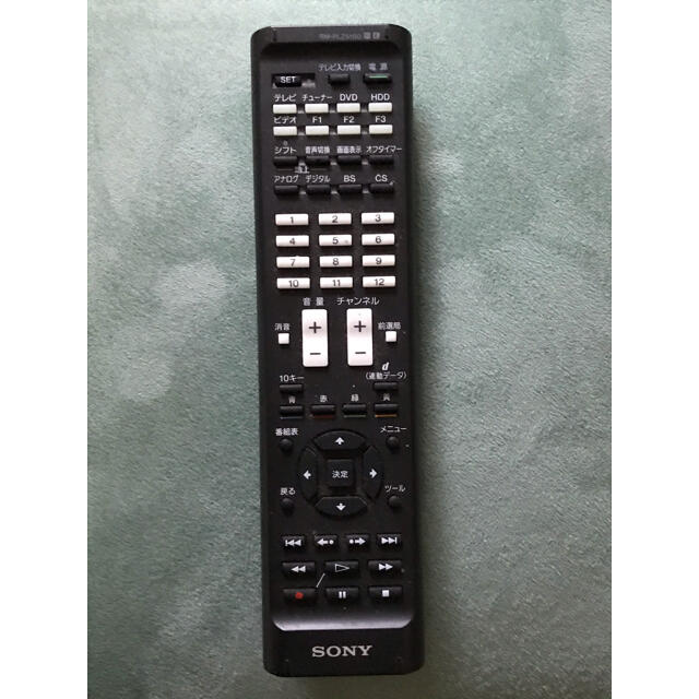 SONY(ソニー)のSONY RM-PLZ510D 学習リモコン スマホ/家電/カメラのテレビ/映像機器(テレビ)の商品写真