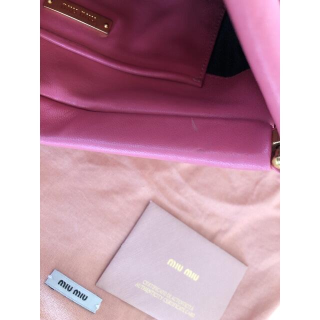 MIU MIU(ミュウミュウ)のmiu miu ショルダーバッグ レディースのバッグ(ショルダーバッグ)の商品写真