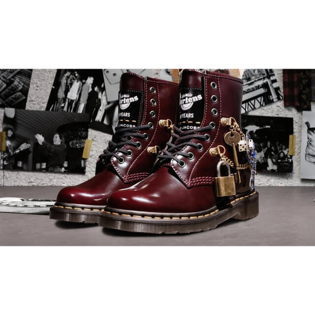 ブーツDr Martens × Marc Jacobs 8ホール【取り置き中】