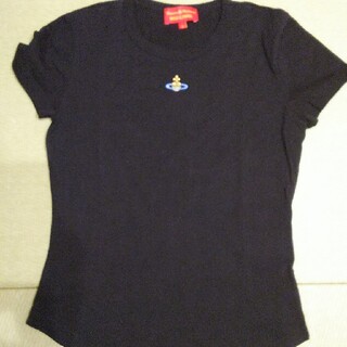 ヴィヴィアンウエストウッド(Vivienne Westwood)の新品 vivian westwood ヴィヴィアン Tシャツ 黒 ワンポイント(Tシャツ(半袖/袖なし))
