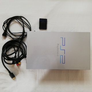 プレイステーション2(PlayStation2)のプレイステーション2　PS2 本体　美品(家庭用ゲーム機本体)