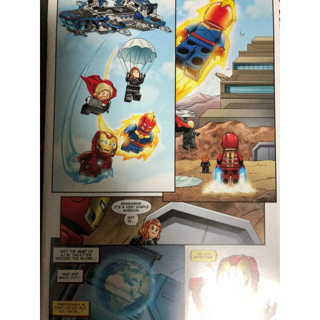 MARVEL(マーベル)のレゴ・アベンジャーズ　アメコミ・リーフ エンタメ/ホビーの漫画(アメコミ/海外作品)の商品写真