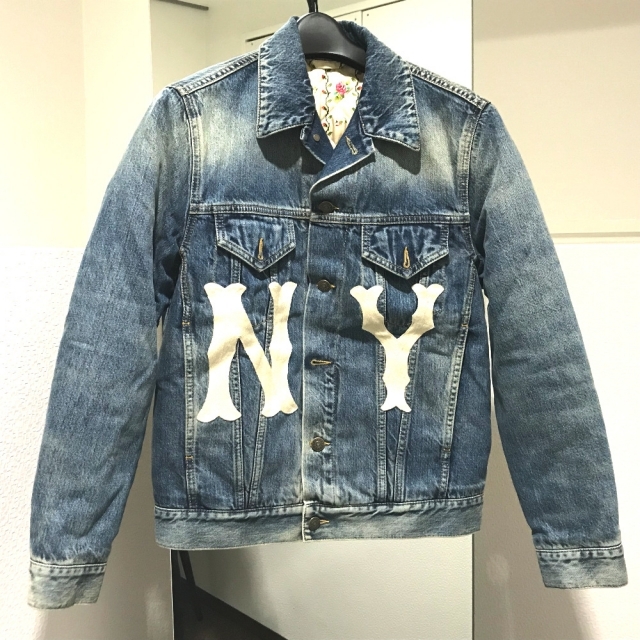 半額SALE/ Gucci - グッチ 502750 NYヤンキース コラボ タグ有 長袖