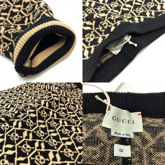 Gucci(グッチ)の未使用 グッチ 484340 スカル デコレーションパターン パンツ キッズ キッズ/ベビー/マタニティのキッズ服男の子用(90cm~)(パンツ/スパッツ)の商品写真